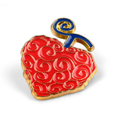 Ope Ope No Mi Devil Fruit | 6 cm | Metal | Przypinka | One Piece