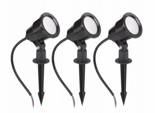 3x REFLEKTOR LED ogrodowy WBIJANY SERGIO 7W IP65 zdjęcie 1