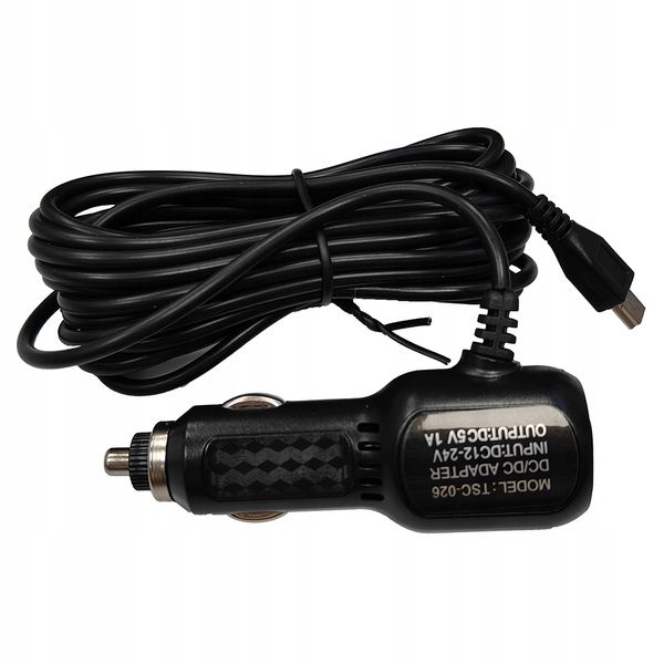 Ładowarka Samochodowa Mini Usb 3.3M Do Xblitz Navitel Mio 70Mai Blow zdjęcie 2