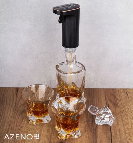 DOZOWNIK NALEWAK DO ALKOHOLU ELEKTRYCZNY DO WÓDKI WHISKEY WINA Z AERATOREM na Arena.pl