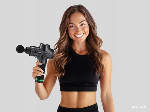 Pistolet do Masażu Alpha Massage Gun Pro - Masażer do Pleców, Stóp i Ciała na Arena.pl