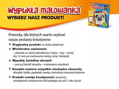 Wypukła Malowanka Mały Pingwinek (Kolorowanka 3D) na Arena.pl