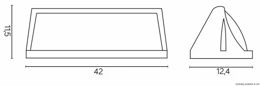 Kinkiet zewnętrzny Nelly 91012C AL Suma zdjęcie 4