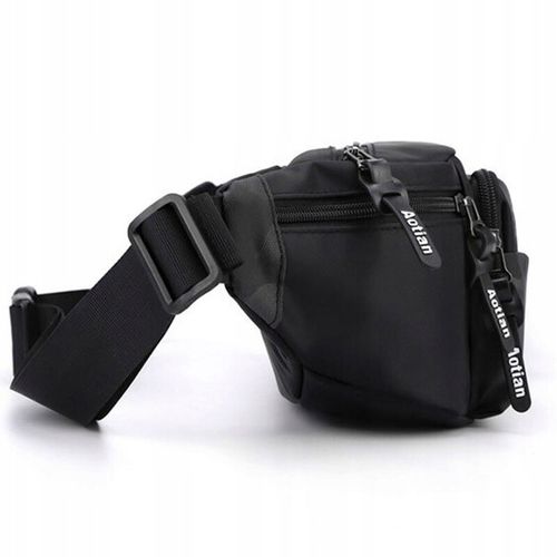 Torebka saszetka BIODRÓWKA NERKA męska POJEMNA SOLID PREMIUM BARDZO DUŻA na Arena.pl