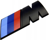 BMW M-POWER naklejka na klapę bagażnika błotnik M-PERFORMANCE 5,5x2cm MAT