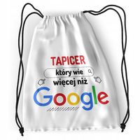 Plecak Dla Tapicera Sportowy Szkolny Worek Torba Z Nadrukiem Ze Zdjęciem
