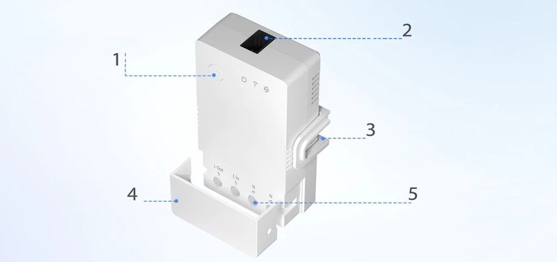 Sonoff TH Elite THR316D 16A temp wilgotności WiFi zdjęcie 9