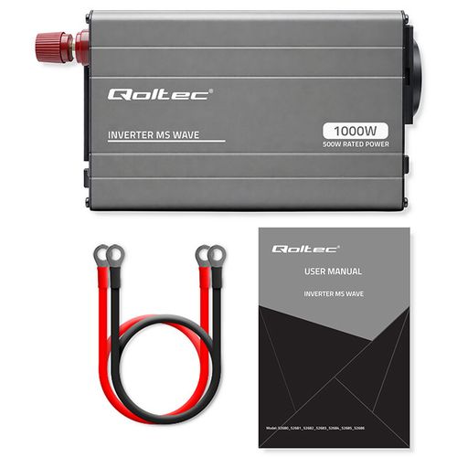 Qoltec przetwornica 12V/230V 500W USB na Arena.pl