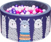 Suchy Basen z Kulkami Piłeczkami Piłkami DUŻY 90x40 – Kulki Piłki 200 sztuk