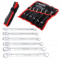 Zestaw etui klucze 2 stronne oczkowe 6 elementów 6-17 mm KD10928