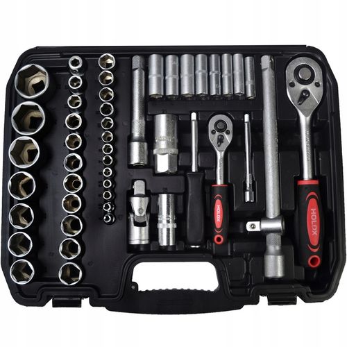 DUŻY ZESTAW KLUCZY NASADOWYCH 108 ELEMENTÓW HOLDX DLA MAJSTERKOWICZA na Arena.pl