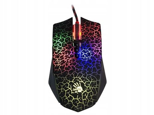 MYSZKA PODŚWIETLANA GAMINGOWA DLA GRACZY A4TECH A70 PRZEWODOWA + PODKŁADKA na Arena.pl