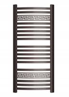 GRZEJNIK ŁAZIENKOWY EMITER 1350x570 BORDO