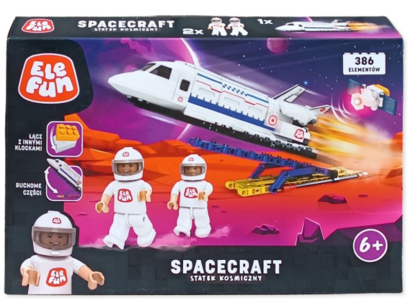 Klocki Elefun Spacecraft - Statek Kosmiczny C0828 zdjęcie 3