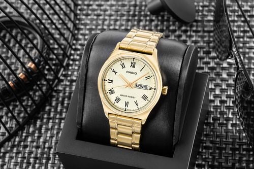 zegarek męski casio mtp-v006g-9budf + box na Arena.pl