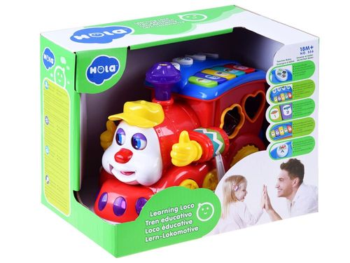 INTERAKTYWNA LOKOMOTYWA KOLOROWE KLOCKI na Arena.pl