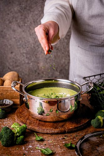 Zestaw profesjonalnych garnków Mitsu 20 24 cm Plaster miodu Na indukcje na Arena.pl