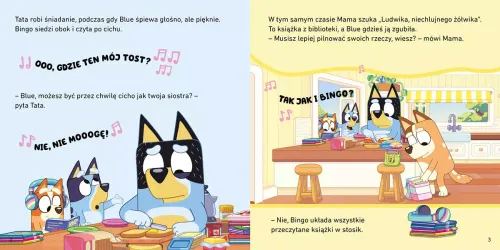 Bluey. Mini-Blue. Moja Czytanka na Arena.pl
