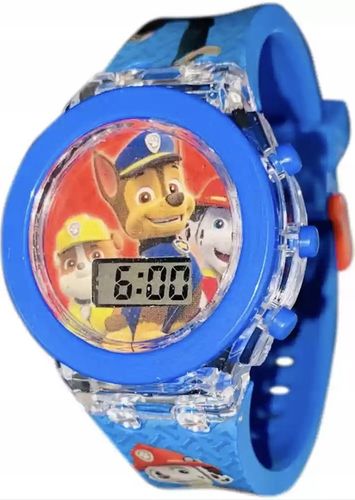 zegarek dziecięcy chłopięcy PSI PATROL dla chłopca dzieci LED chase ŚWIATŁO na Arena.pl