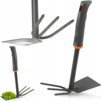 MOTYCZKA OGRODOWA 2W1 Z PAZURKAMI GRACZKA KULTYWATOR DO PIELĘGNACJI 27x18CM