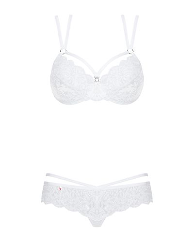 860-set-2 komplet biały l/xl obsessive na Arena.pl