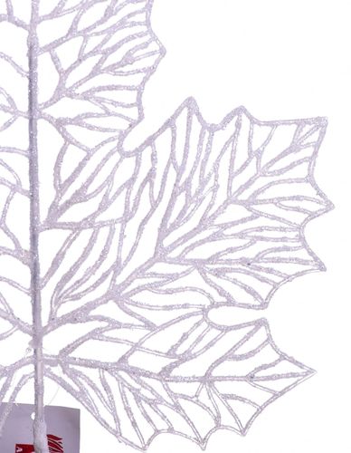 Liść ażurowy biały na Arena.pl