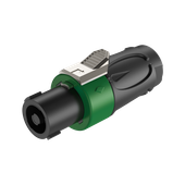 Roxtone Wtyk głośnikowy zielony 4-pin speakon RS4F-N-GN