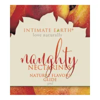intimate earth natural flavors saszetka 3 ml o aromacie nektarynki
