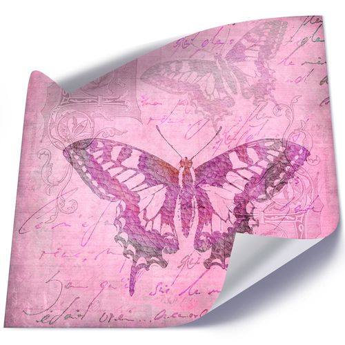 Plakat, Motyl, abstracja 80x80 na Arena.pl