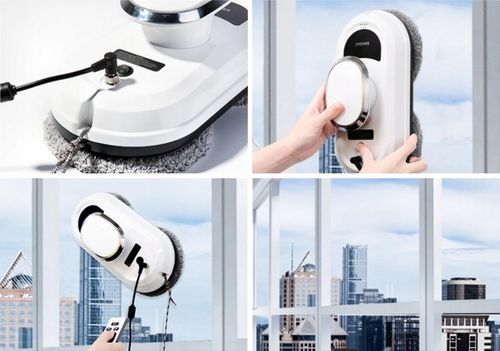 Automatyczny robot do mycia okien sprzątający szyby okna NOWY MODEL myjka na Arena.pl