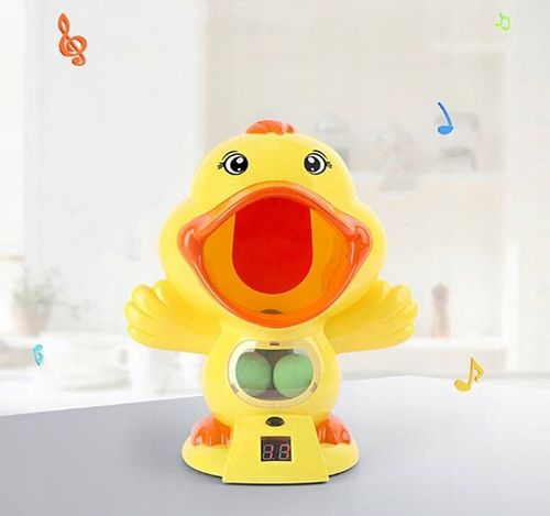 GŁODNA KACZKA STRZELANIE DO CELU PISTOLET + KULKI na Arena.pl