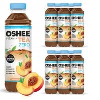 12x OSHEE ZERO Vitamin Tea brzoskwinia 555 ml
