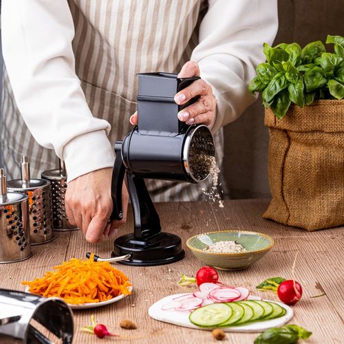 maszynka tarka bębnowa do tarcia owarzyw orzechów sera kinghoff kh-1951 na Arena.pl
