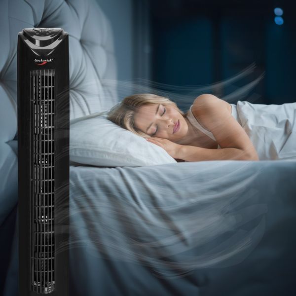 Wentylator kolumnowy CALID czarny zdjęcie 8