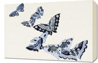 Obraz 60x40cm Butterfly 2, Sekka Japoński Vintage do Salonu
