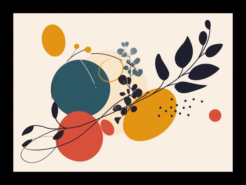 Plakat 18x13cm Kolaż Przyrody zdjęcie 2