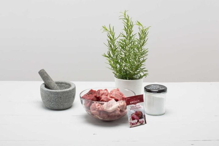 BROWIN solidny moździerz kuchenny z tłuczkiem Granitowy trwała jakość preze zdjęcie 7