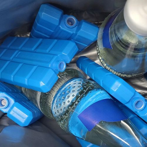 WKŁADY CHŁODZĄCE MROŻĄCE DO LODÓWEK TURYSTYCZNYCH TOREB ZESTAW 12x200ml na Arena.pl