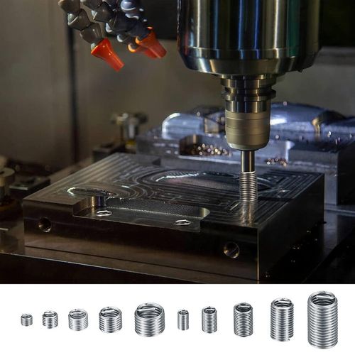 ZESTAW NAPRAWCZY GWINTÓW DRUCIANYCH WKŁADKI GWINTOWANE M3 M4 M5 M6 M8 x200 na Arena.pl