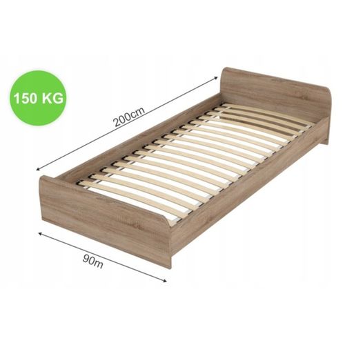 Stelaż do łóżka 90x200 sprężynujący 16 listew 150kg pod materac na Arena.pl