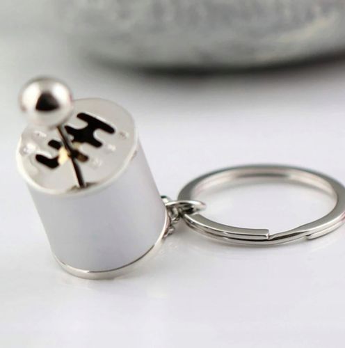 Breloczek do Klucz skrzynia biegów Shift Silver Drag Street Wyścig Samochód na Arena.pl