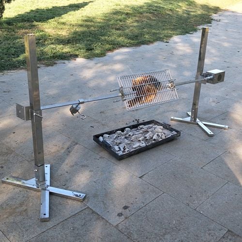 rożen obrotowy grill dla prosiąt (maks. 45kg), 1,5*1m grilli 777758 na Arena.pl