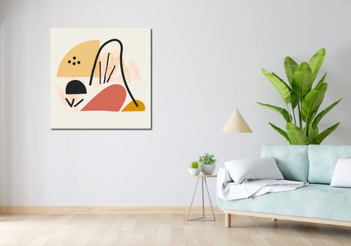 Obraz 90x90cm Uformowana Symfonia na Arena.pl