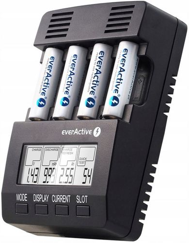 ŁADOWARKA AKUMULATORKÓW BATERII NiMH R3 R6 R14 R20 na Arena.pl