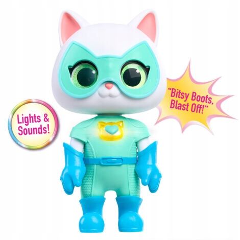 DISNEY JUNIOR SUPERKOTY SUPER KITTIES INTERAKTYWNA FIGURKA BITSY/KIZIA 20CM na Arena.pl