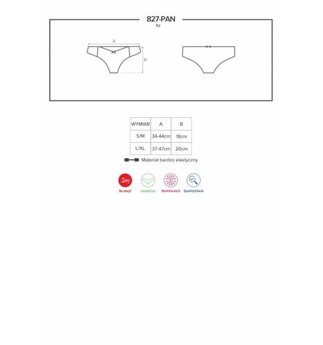 827-PAN-3 figi czerwone S/M na Arena.pl