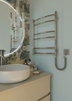 ELNA Grzejnik łazienkowy elektrczny Ladder 6 Chrom/ Suszarka na ręcznik