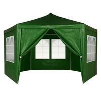 NAMIOT PAWILON OGRODOWY MULTIGARDEN 2X2M WODOODPORNY PE Z OKNAMI