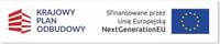 Naklejka KPO wersja minimalna 150x29 mm KRAJOWY PLAN ODBUDOWY SILOS
