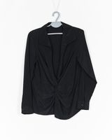 BLUZKA DAMSKA CZARNA Z DUŻYM DEKOLDEM R. 38